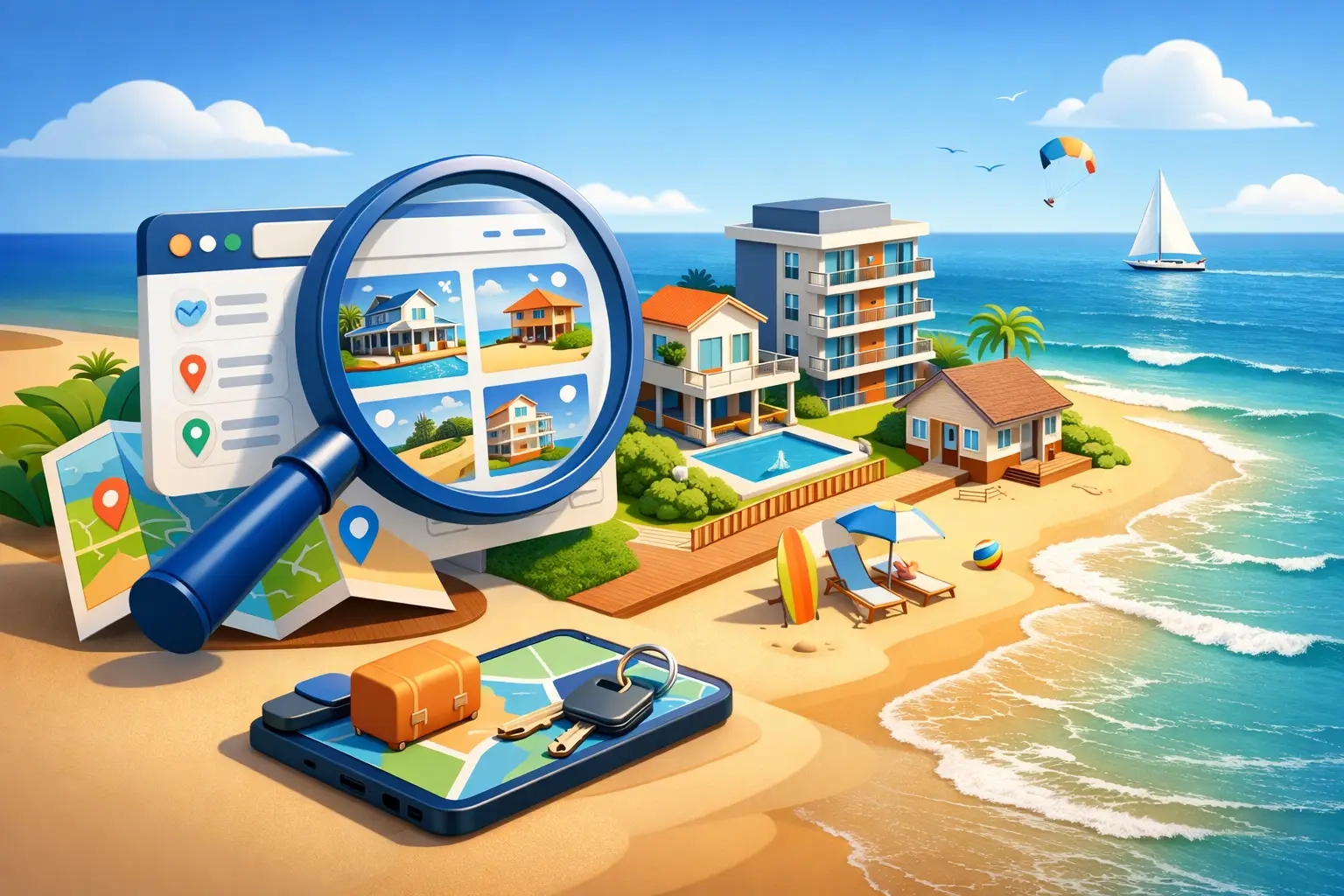 How to Find Beach Access Rentals That Fit