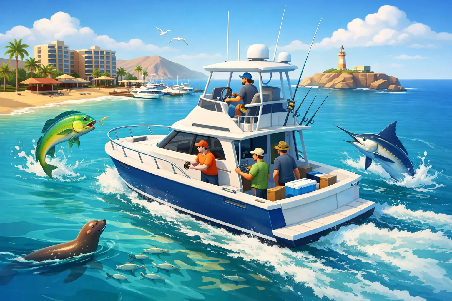 Puerto Penasco Fishing Charters for Every Crew